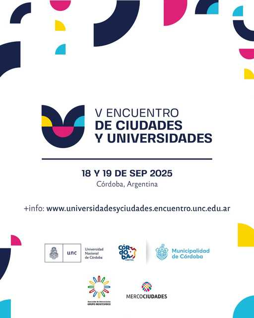 V Encuentro Ciudades y Universidades